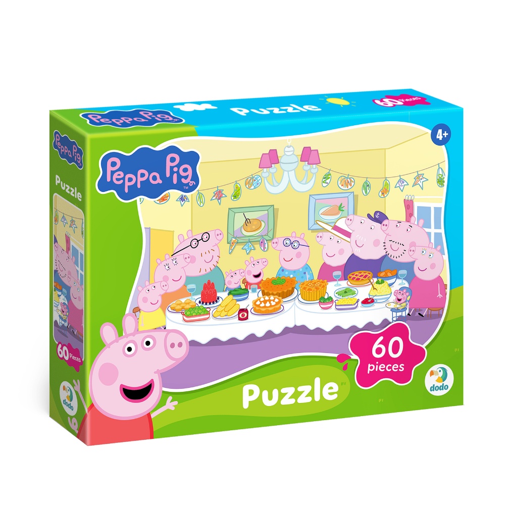 Пазл DoDo Peppa Pig Родина разом 60 елементів 200681