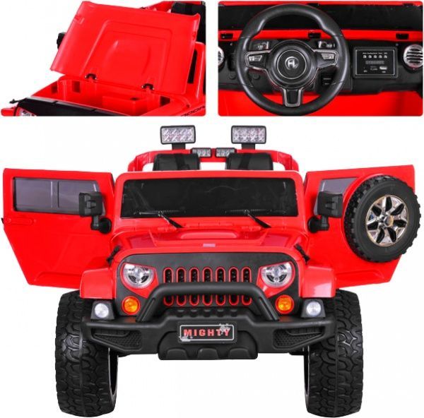 Электромобиль DT детский красный J1954