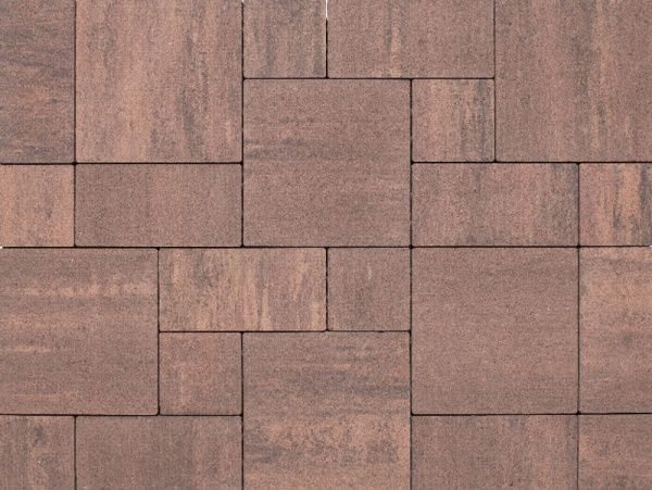 Тротуарная плитка Авеню Лайнстоун 30 гранат