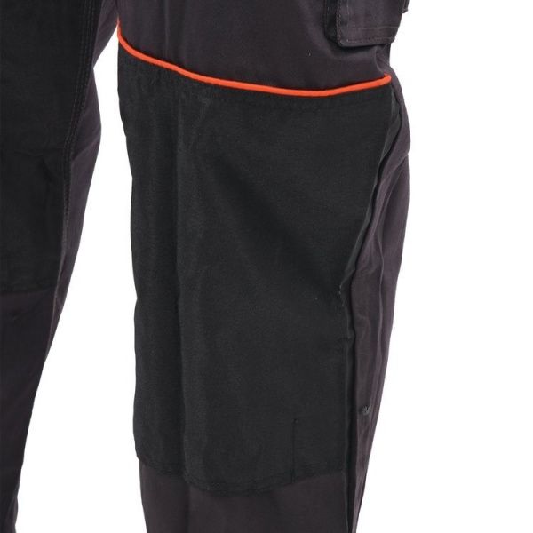 Напівкомбінезон робочий YATO р. XXL YT-80916 чорний із помаранчевим