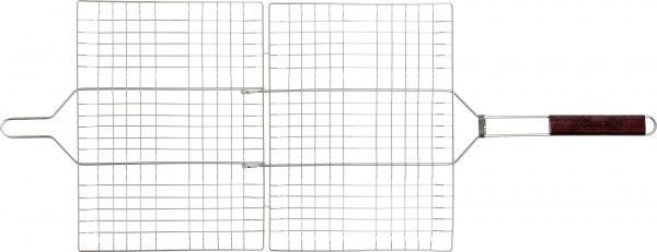 Решітка Grill Me подвійна хромована BQ-031