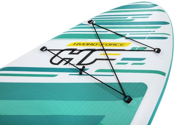 SUP-доска Bestway HuaKai Set 305x84x15 см (65346) белый/бирюзовый