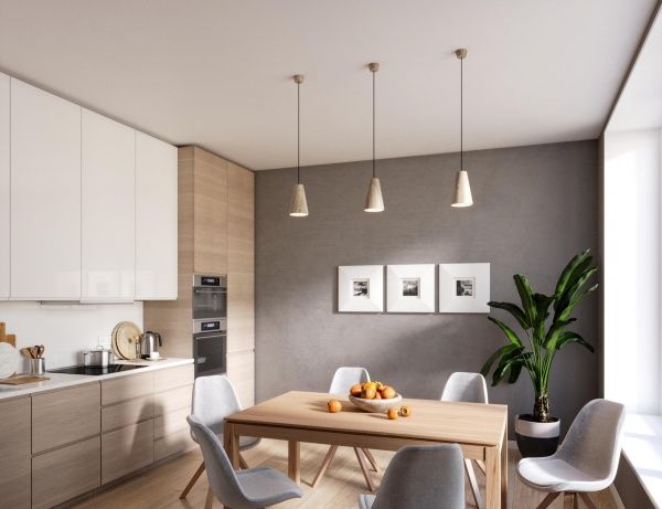 Підвіс Iterna Holmen 1xE27 ясен світлий LW015 