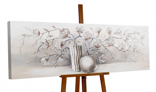 Картина Весенний натюрморт 50x150 см Юрис Проф Арт 