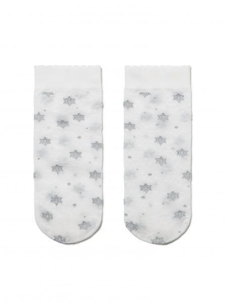 Носки для девочек Conte Elegant нарядные Disney 18С-162СПМ р.18 белый 