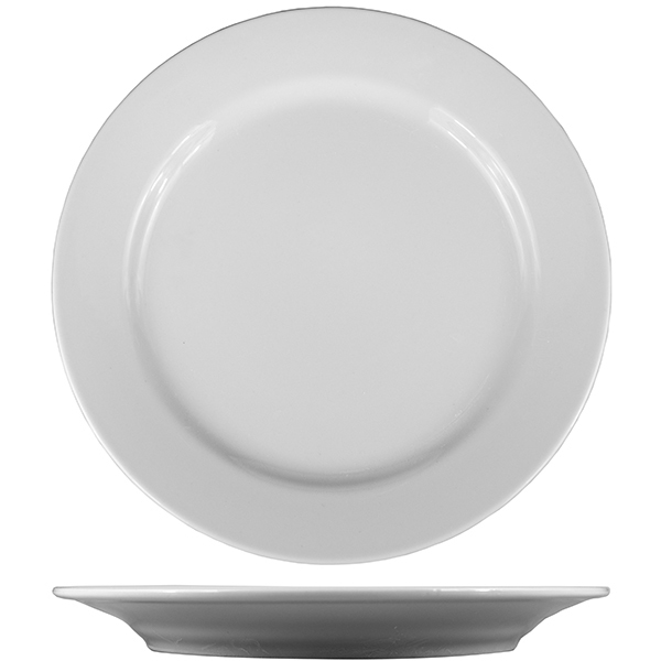 Тарілка мілка Тренд 21 см 8С1511Ф34 Добруський порцеляновий завод