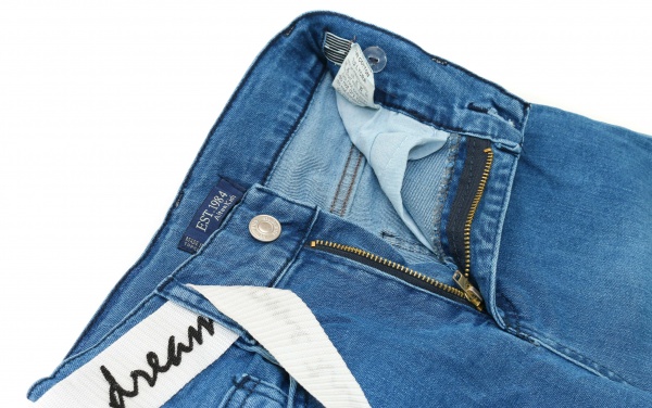 Джинсы Altun для девочки р.140 синий 30254 