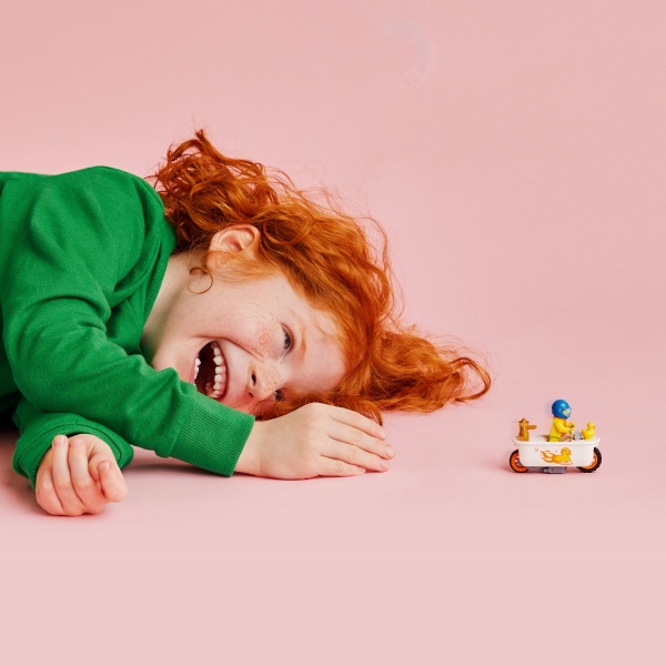 Конструктор LEGO City каскадерський мотоцикл для гри у ванні 60333