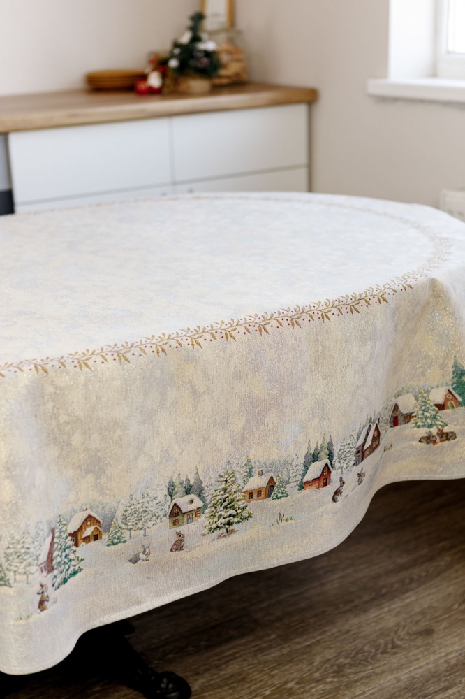 Скатерть Снежок 160x250 см La Nuit