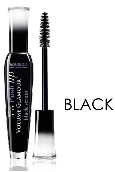 Туш для вій Bourjois Volume Glamour PUSH UP BLACK SERUM об'єм + догляд чорний 6 мл