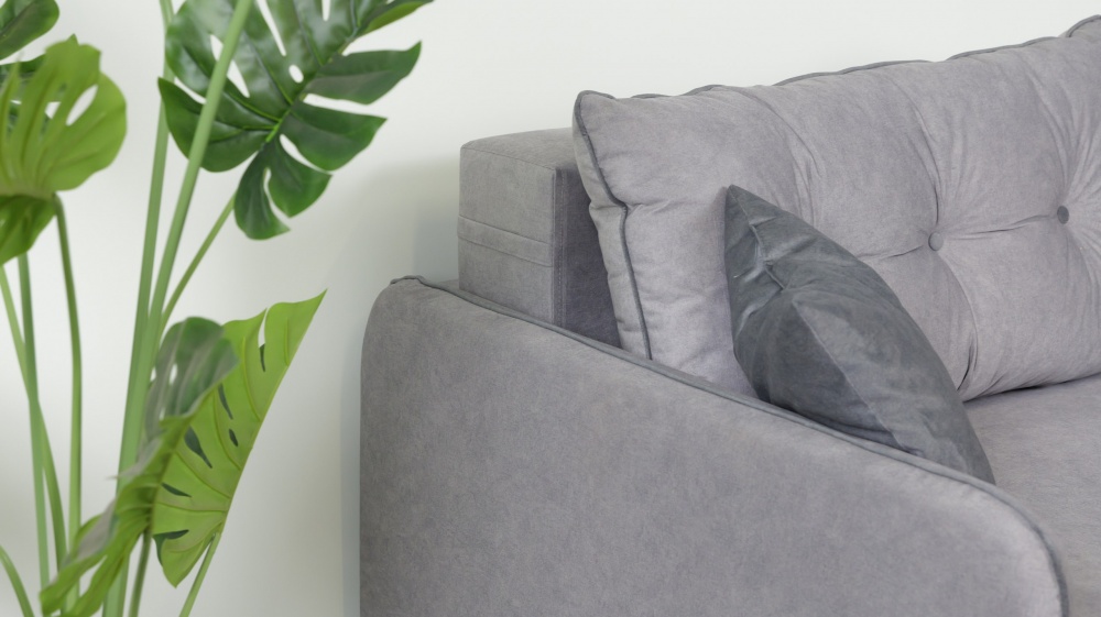 Диван прямий FRISCO Смарт сірий 2150x1100x800 мм