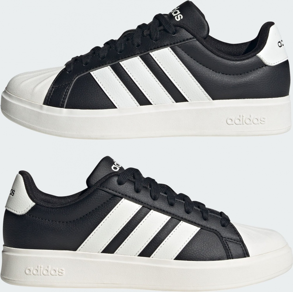 Кросівки жіночі Adidas STREETTALK CBLACK/CWHITE/CBLACK JP8284 р.39 1/3 чорні