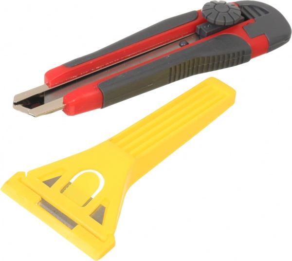 Набор Profix чем 18 мм выдвижной сегментный + скребок по стеклу 60 мм 999018