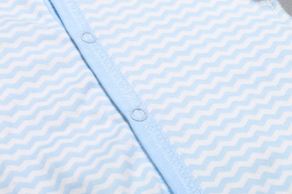 Комбінезон Bambinelli Зигзаг р.62 білий із блакитним 