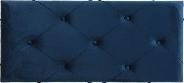 Банкетка декоративная 90х40х45 см синяя 