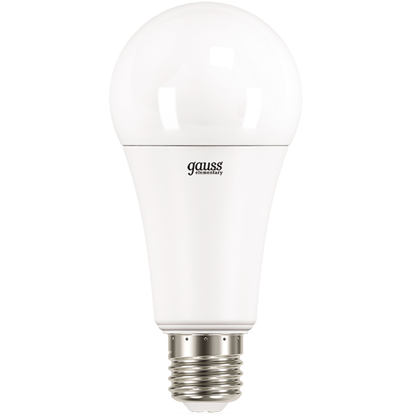 Лампа светодиодная Gauss Elementary 73229 30 Вт A67 матовая E27 220 В 4100 К 