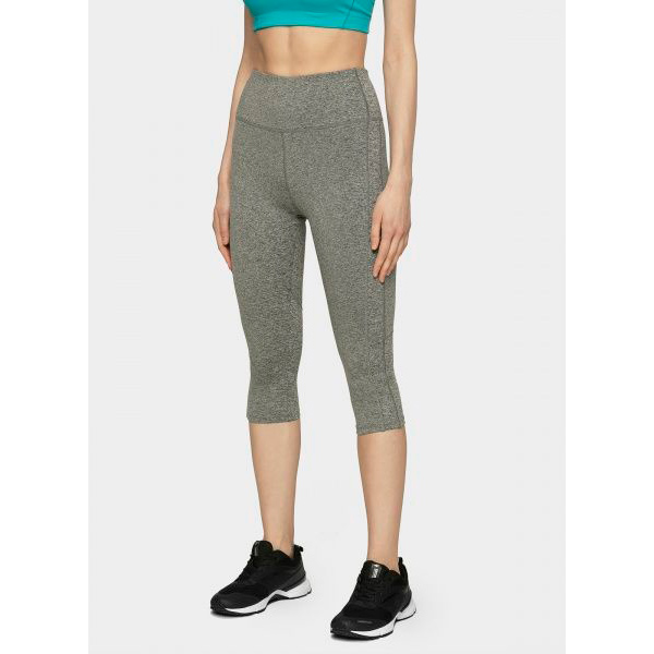 Лосины 4F NOSH4-SPDF002-24M р.M серый меланж