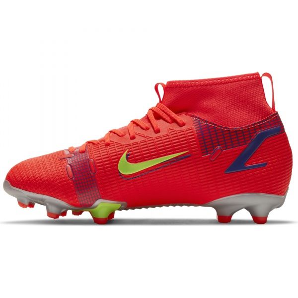 Бутси Nike Mercurial Superfly 8Academy FG/MG CV1127-600 р. US 2,5Y червоний
