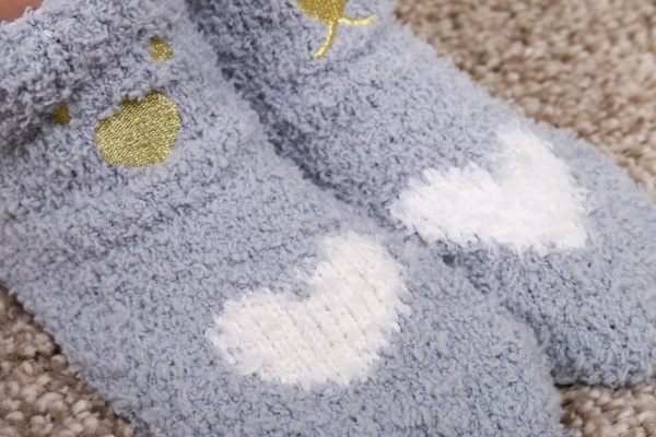 Носки для девочек Maxwin KIDS Сердце р.29-31 серый 