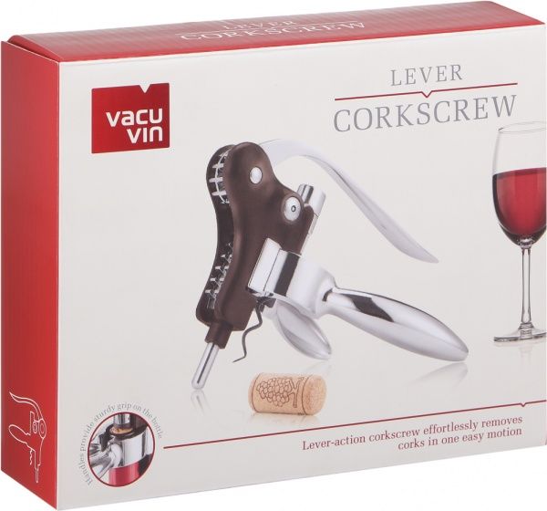 Штопор горизонтальний Lever Corkscrew Horizontal 66515606 Vacu Vin