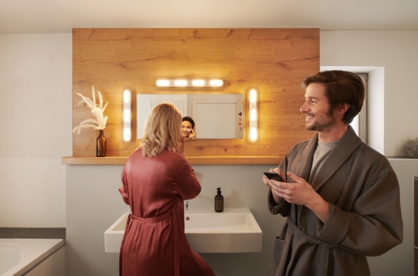 Светильник светодиодный Ledvance Smart+ Wifi Orbis Wall Duplo 580 мм 27 Вт хром 