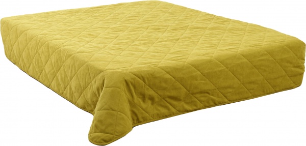 Покривало Diamond ромб 240x260 см La Nuit жовтий 