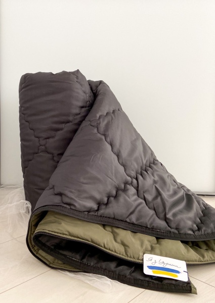 Спальный мешок с капюшоном и чехлом 225х75 см