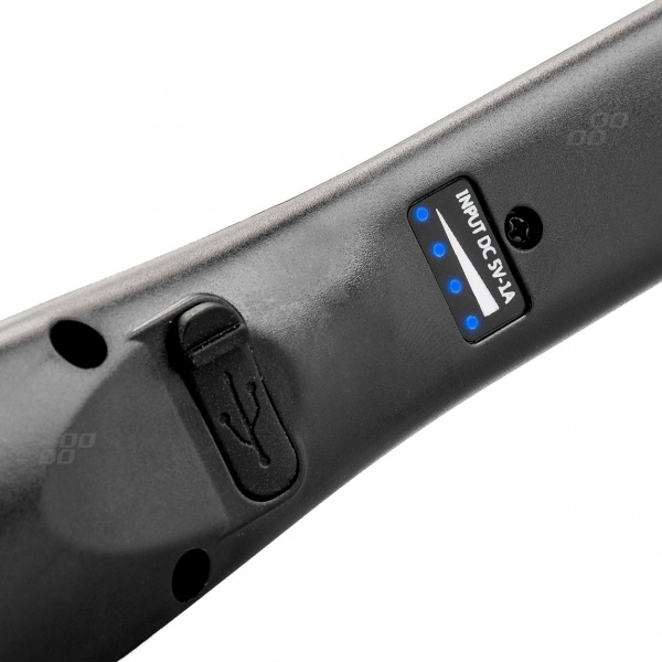 Фонарик AMiO WT10 красно-черный