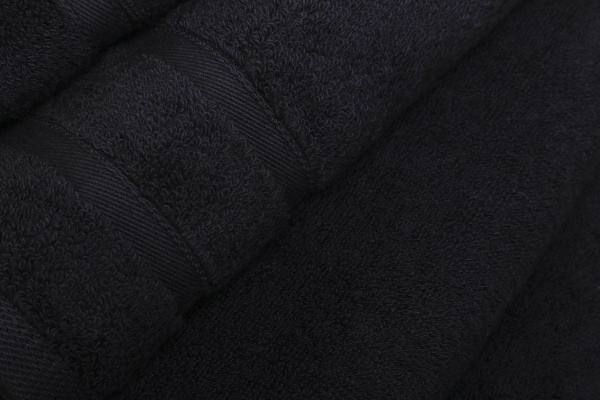 Полотенце махровое Bamboo 50x90 см черный La Nuit 