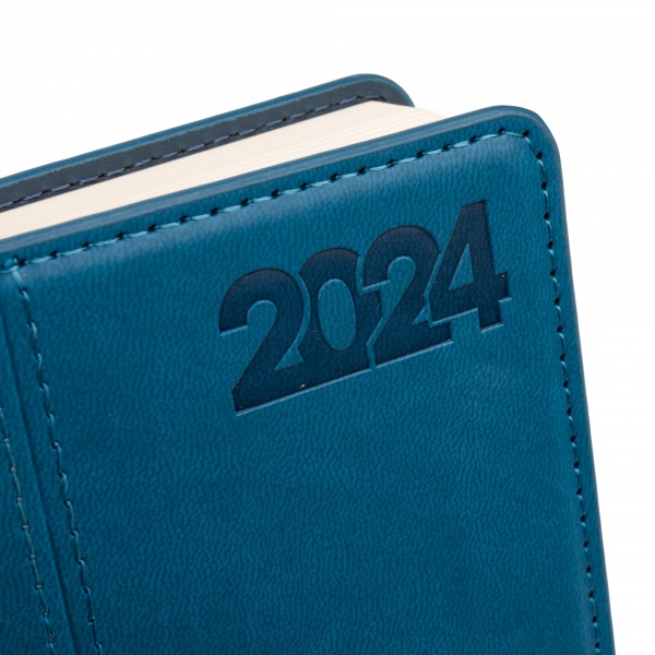 Дневник датированный синий 352 стр. Leo Planner Destiny A6 2024