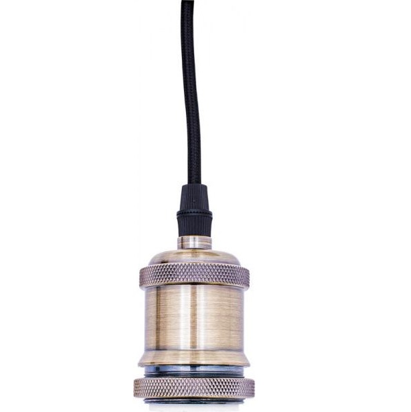 Підвіс Hopfen Han 1 Loft 1x40 Вт E27 бронза/чорний 