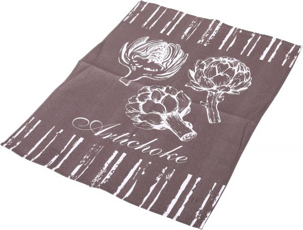 Полотенце артишок 43x60 см Домашній текстиль коричневый 