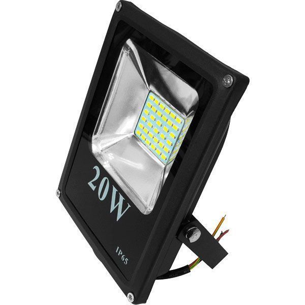 Прожектор Ecostrum LED 20 Вт IP65 черный