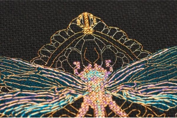 Набор для вышивания крестиком Золотая стрекоза AH-069 160 х 240 мм Абрис Арт