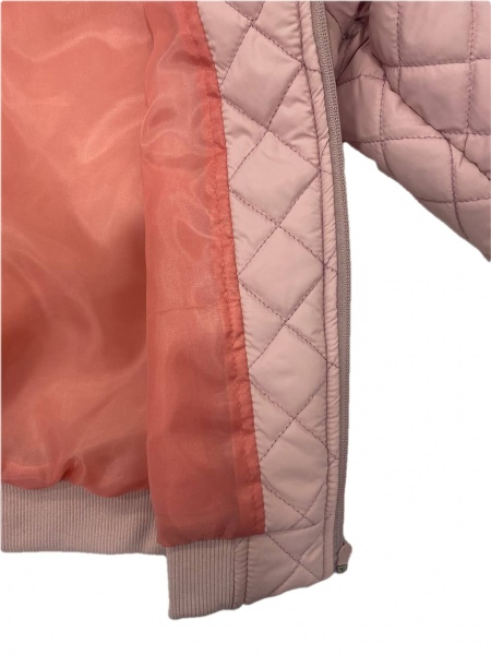 Куртка дитяча для дівчаток JOIKS р.146 персиковий КD-13 