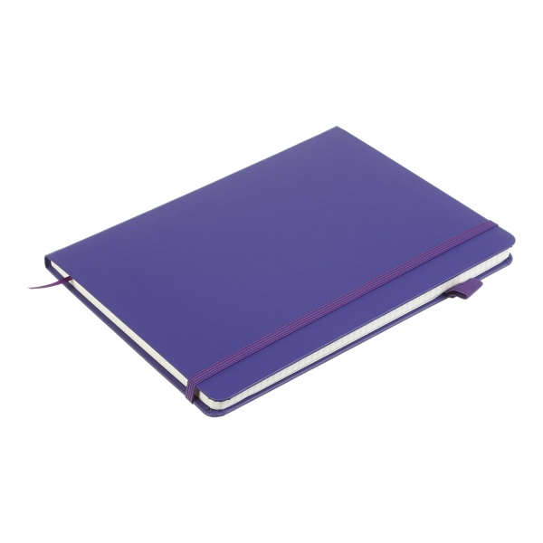 Книга для записей Etalon 190x250 мм 96 лист. клетка фиолетовый Buromax