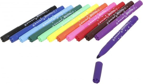 Набір фломастерів Jumbo Super quality 12 шт. Nota Bene