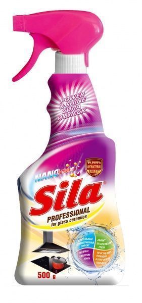 Засіб Sila для склокерамічних поверхонь 0,5 л