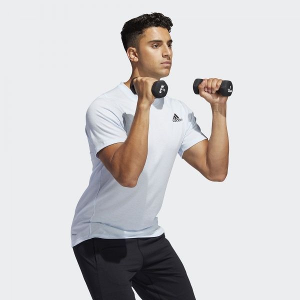 Футболка Adidas FL_SPR A PR CLT FL4629 S бирюзовый