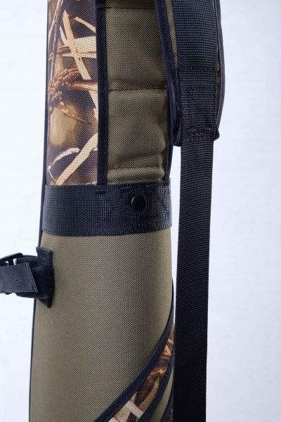 Чехол для удилища KENT&AVER полужесткий №12 зеленый 145 см