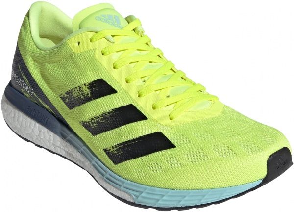 Кроссовки Adidas ADIZERO BOSTON 9 M H68740 р.UK 7,5 салатовый