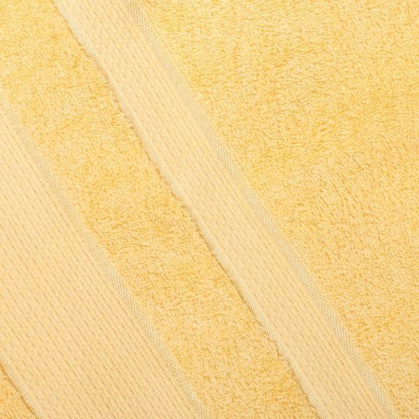 Простынь махра 200x220 см желтый ТЕКС 