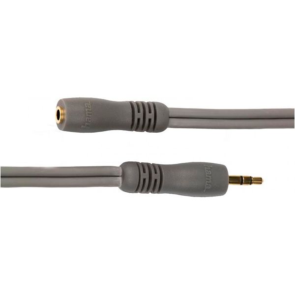 Кабель HAMA 3,5 мм M – 3,5 мм F 3 м чорний (78716)  