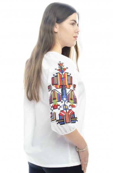 Вышиванка Эдельвика р. XL белый 187-20/09