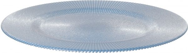 Блюдо Glimmer 33 см блакитне 