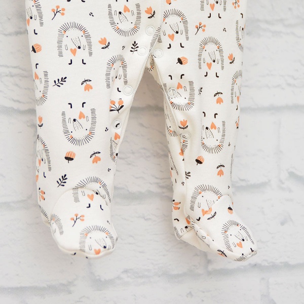 Человечек унисекс Blanka Ежики р.68 белый 12889 