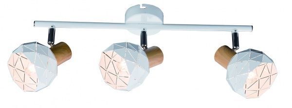 Спот Accento lighting ALIN-Islandia-3 3x40 Вт E14 білий 