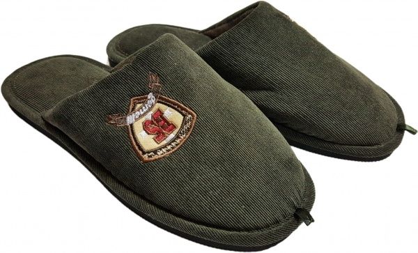 Капці домашні Gemelli Мейсон р. 45 оливковий 