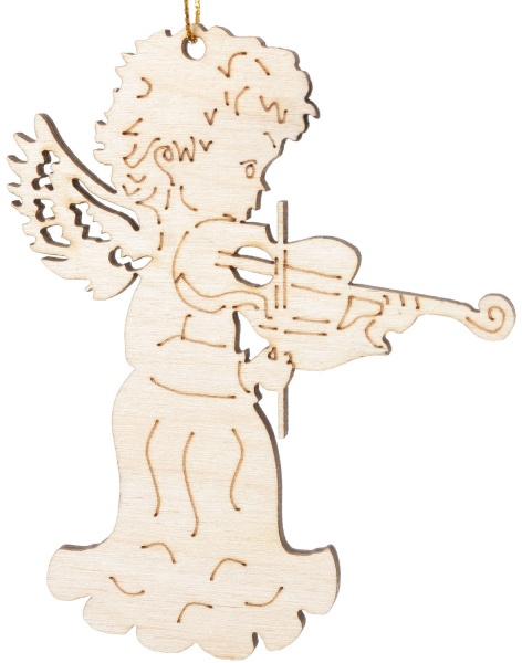 Елочная игрушка Ангел со скрипкой 4801