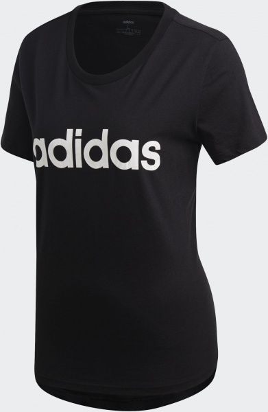 Футболка Adidas W E LIN SLIM T DP2361 XS чорний